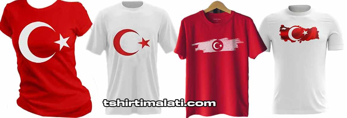 Toptan bayraklı sweat tişört imalatı